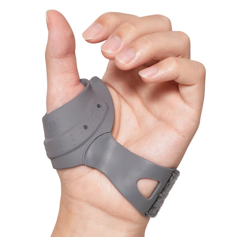 Willcom Flexible CMC Thumb Brace for Stabilizes CMC Joint, Thumb Splint for Arthritis Pain and Support, Comfortable Thumb Support Stabilizer for Osteoarthritis for Women and Men (Left Hand, S)